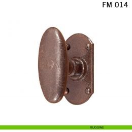 Maniglia in ferro per finestra martellina FM 014 Il Forgiato 2