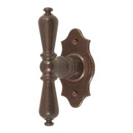 Maniglia in ferro per finestra martellina FM 007 Il Forgiato