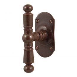 Maniglia in ferro per finestra martellina FM 006 Il Forgiato