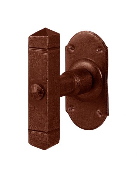 Maniglia in ferro per finestra martellina FM 004 Il Forgiato