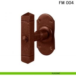 Maniglia in ferro per finestra martellina FM 004 Il Forgiato 2