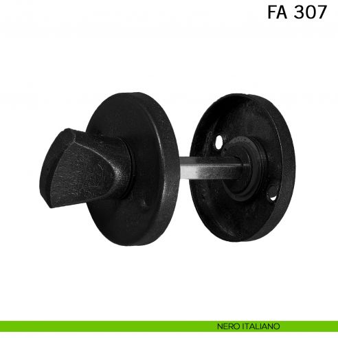 Nottolino in ferro per porta FM 307 Il Forgiato nero italiano