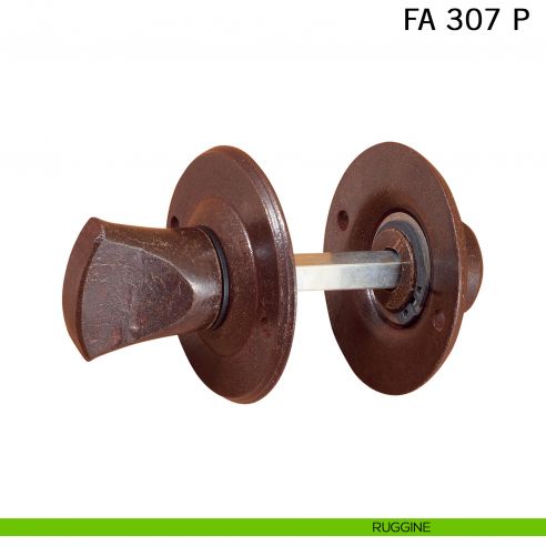 Nottolino in ferro per porta FM 307 P Il Forgiato