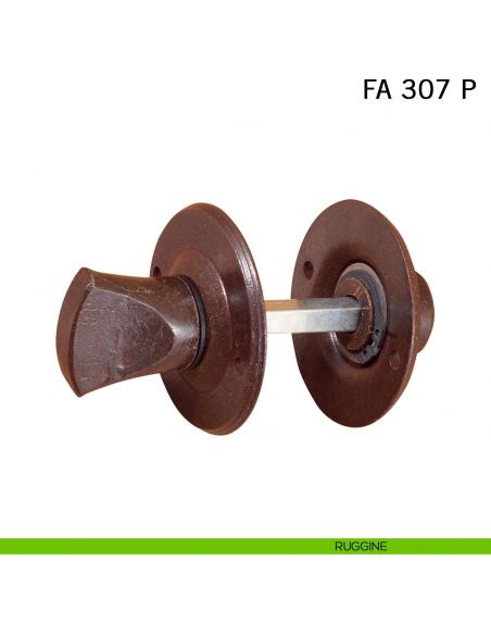 Nottolino in ferro per porta FM 307 P Il Forgiato