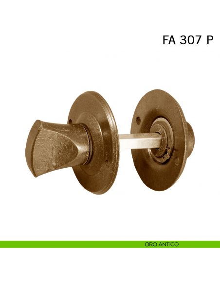 Nottolino in ferro per porta FM 307 P Il Forgiato