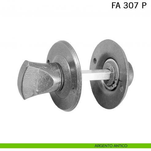 Nottolino in ferro per porta FM 307 P Il Forgiato