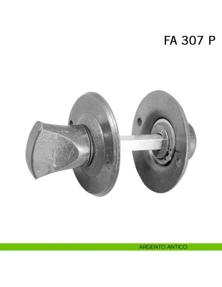 Nottolino in ferro per porta FM 307 P Il Forgiato