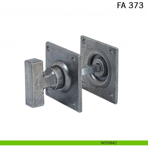 Nottolino in ferro per porta FM 373 Il Forgiato lato interno