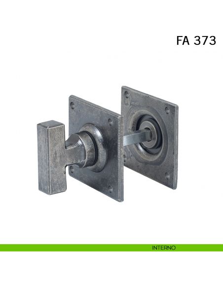 Nottolino in ferro per porta FM 373 Il Forgiato lato interno