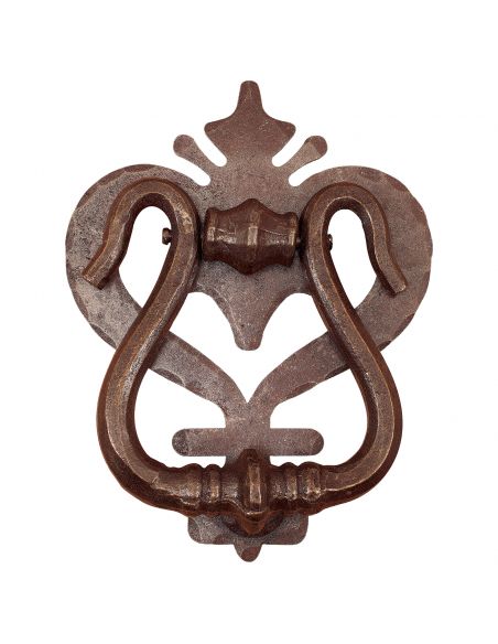 Battente in ferro per porta Toscano FA 785 Il Forgiato