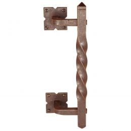 Maniglione in ferro per porta dritto FA 775 Il Forgiato misura 250 mm