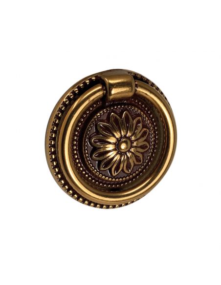 Maniglia pendente per mobile diametro 32 mm Metal Style Patinè BM MG2815