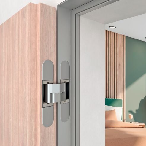 Cerniera a scomparsa regolabile per porta AGB Eclipse 3.2