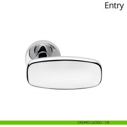 Maniglia per porta interna Entry Linea Calì rosetta tonda tradizionale 2