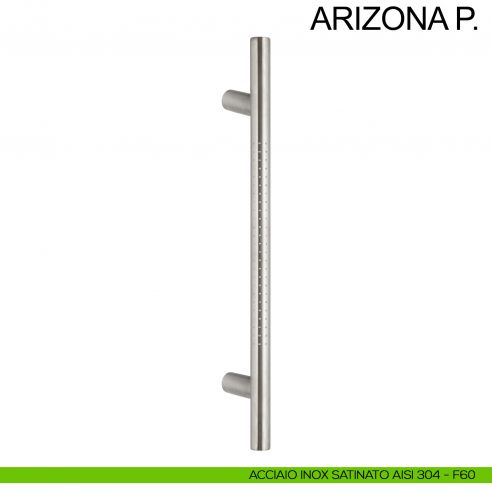 Maniglione tondo dritto acciaio per porta diametro 25 mm Arizona P. Fimet Inox AISI 304