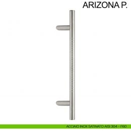 Maniglione tondo inclinato acciaio per porta diametro 25 mm Arizona P. Fimet Inox 2