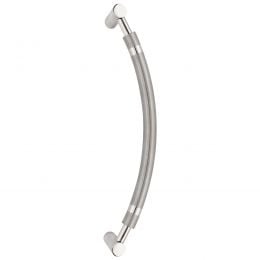 Maniglione tondo zancato in acciaio per porta diametro 30 mm Cile Fimet Inox