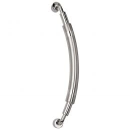 Maniglione zancato tondo in acciaio per porta diametro 32 mm Mexico Fimet Inox