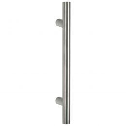 Maniglione tondo dritto in acciaio per porta diametro 30 mm Arizona Fimet Inox