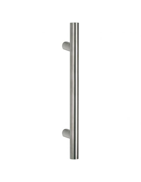 Maniglione tondo dritto in acciaio per porta diametro 30 mm Arizona Fimet Inox