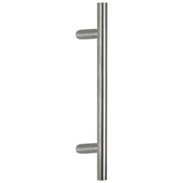 Maniglione tubolare zancato in acciaio diametro 25 mm Arizona Fimet Inox