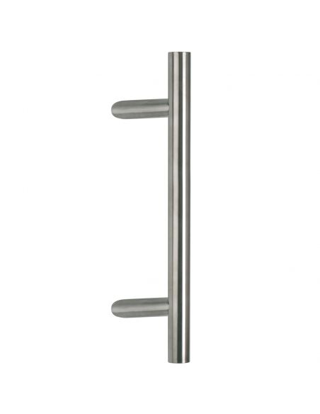 Maniglione in acciaio tubolare zancato per porta diametro 35 mm Arizona Fimet Inox