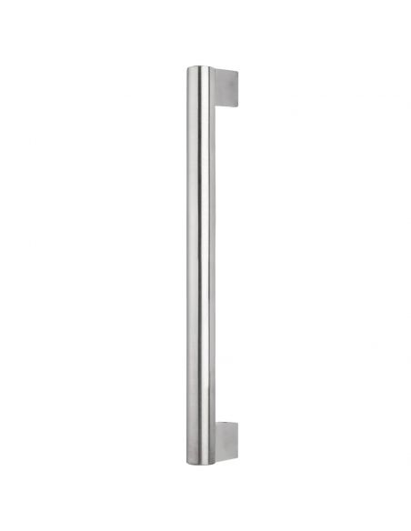 Maniglione dritto con supporti esterni in acciaio per porta diametro 30 mm Illinois Fimet Inox