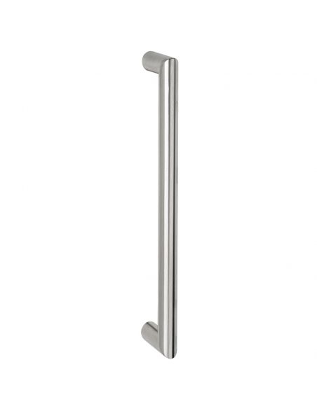 Maniglione dritto in acciaio tondo per porta diametro 25 mm Georgia Fimet Inox