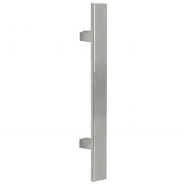 Maniglione in acciaio quadrato dritto per porta 40x10 mm Colorado Fimet Inox