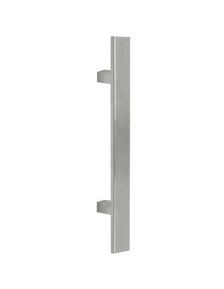 Maniglione in acciaio quadrato dritto per porta 40x10 mm Colorado Fimet Inox
