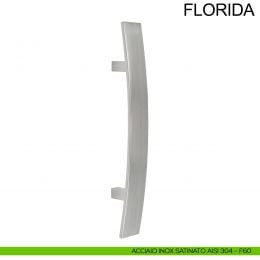 Maniglione in acciaio squadrato per porta 40x10 mm Florida Fimet Inox 2
