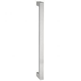Maniglione in acciaio quadrato dritto per porta 20x20 mm Georgia Q Fimet Inox