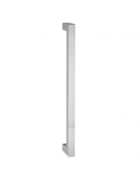 Maniglione dritto in acciaio squadrato per porta 25x25 mm Georgia Q Fimet Inox