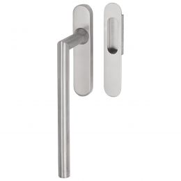 Maniglione in acciaio per alzante scorrevole singolo cieco con nicchia Olanda Fimet Inox