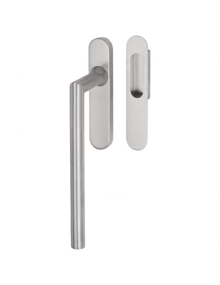 Maniglione in acciaio per alzante scorrevole singolo cieco con nicchia Olanda Fimet Inox