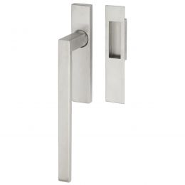 Maniglione per alzante scorrevole singolo cieco con nicchia in acciaio Austria Fimet Inox