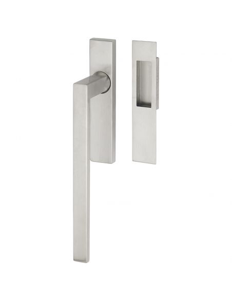 Maniglione per alzante scorrevole singolo cieco con nicchia in acciaio Austria Fimet Inox