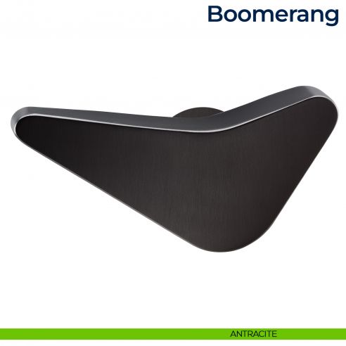 Maniglia per porta Boomerang Frascio antracite disegno