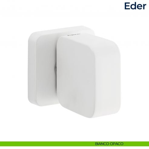 Maniglia per porta Eder Frascio bianco opaco
