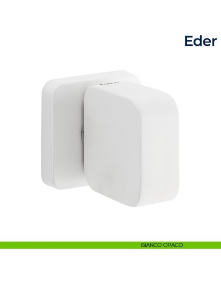 Maniglia per porta Eder Frascio bianco opaco