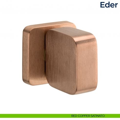 Maniglia per porta Eder Frascio red copper satinato