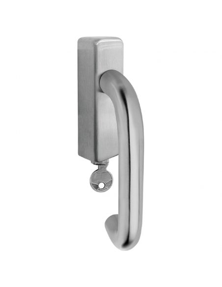 Maniglia con chiave in acciaio per finestra DK Spagna Fimet Inox