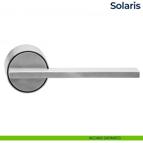 Maniglia per porta Solaris Frascio acciaio satinato