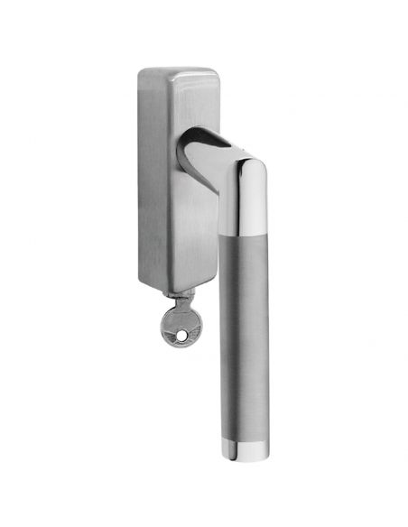 Maniglia con chiave in acciaio per finestra DK Irlanda Fimet Inox