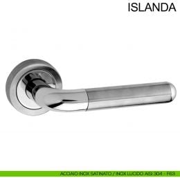Maniglia in acciaio per porta Islanda Fimet Inox 2