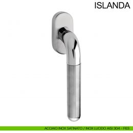 Maniglia in acciaio per finestra DK Islanda Fimet Inox 2