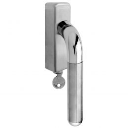 Maniglia in acciaio con chiave per finestra DK Islanda Fimet Inox