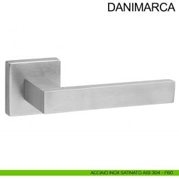 Maniglia in acciaio per porta Danimarca Fimet Inox 2