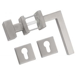 KOTARBAU&reg; Set Di Maniglie Per Porta, 72 Mm, Targa Lunga Patina