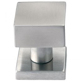 Pomolo girevole quadrato in acciaio per porta 327K Fimet Inox
